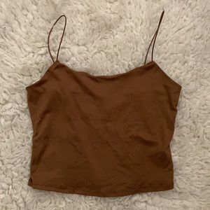Very soft brown tank top